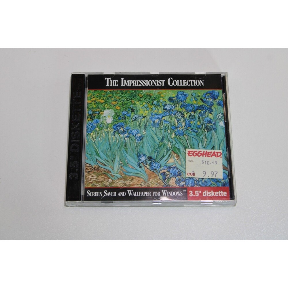 Vintage: The Impressionist Collection Screen Saver and Wallpaper  3.5" diskette